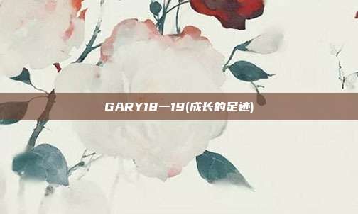 GARY18一19(成长的足迹)