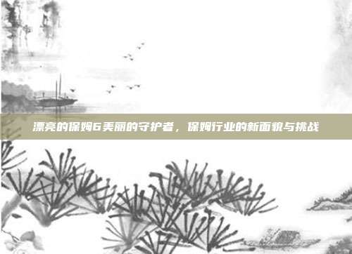 漂亮的保姆6美丽的守护者，保姆行业的新面貌与挑战